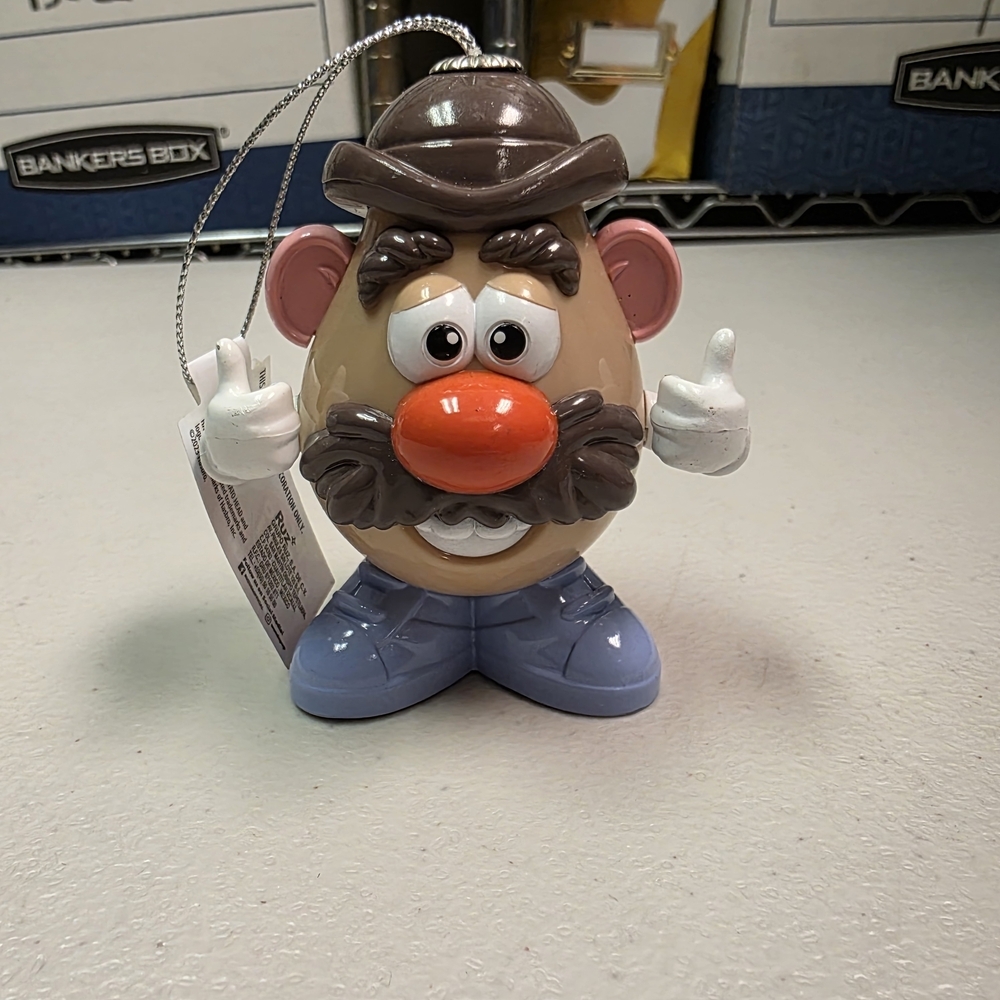 Hasbro Mr. Potato Head Faux Figure Holiday Christmas Decoupage Ornament 2023 RUZ